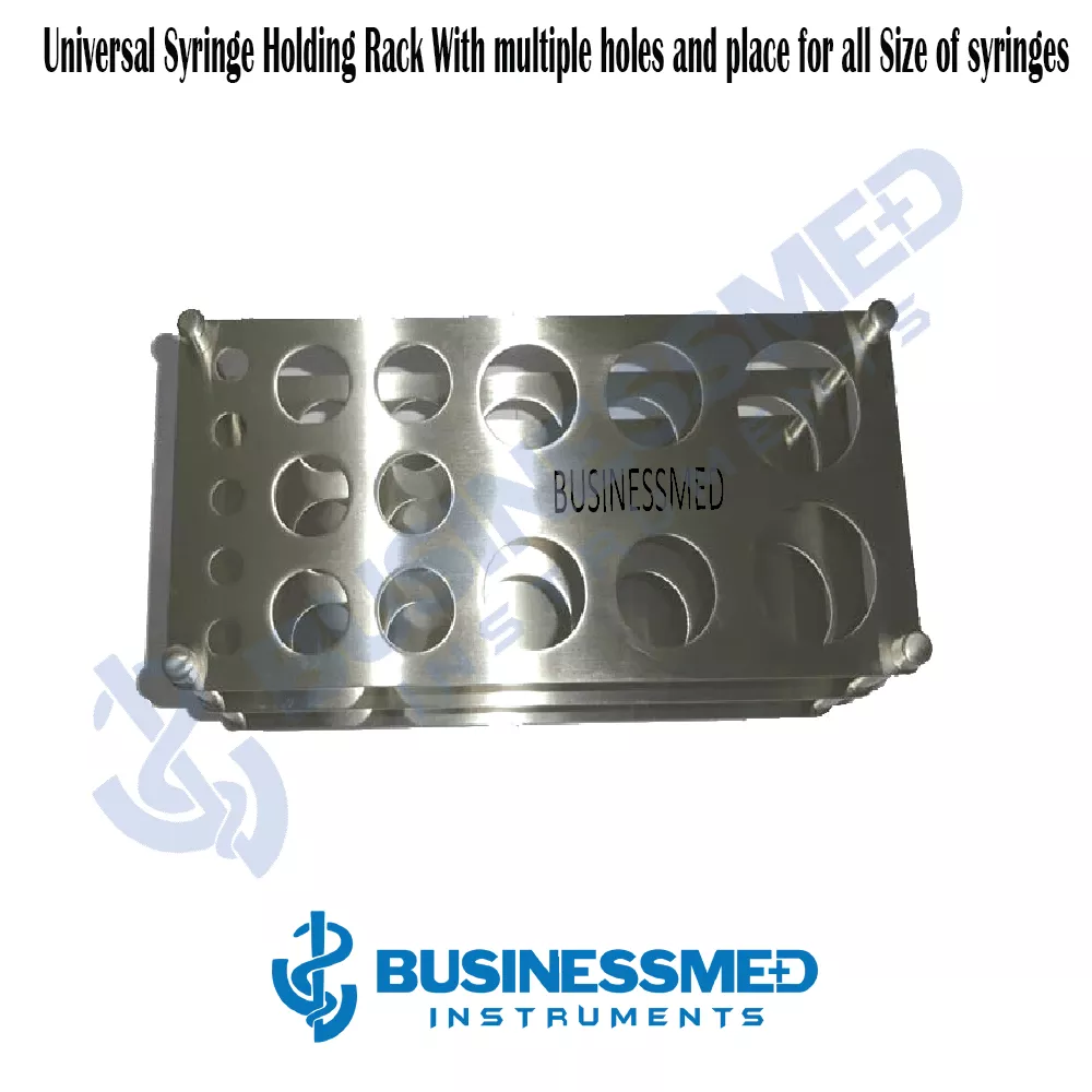 Universal Syringe Holding Rack