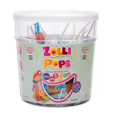 Zollipops Tropical Assorted Tub