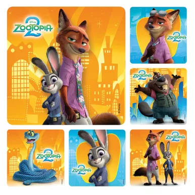 Zootopia 2 Stickers 100/Roll